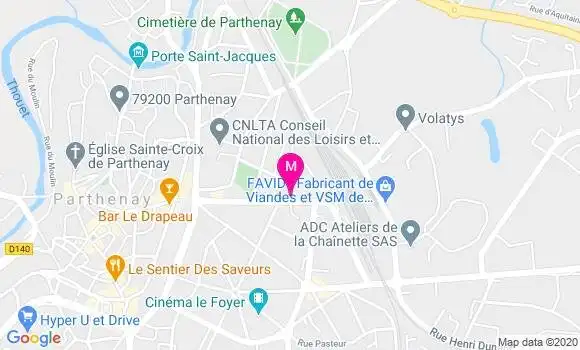 Localisation Dr Marie Savatier