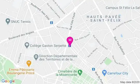 Localisation Dr Camille Bosc