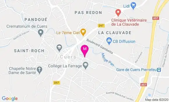 Localisation Dr Aurelie Singer