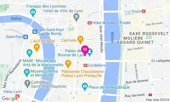 Localisation Dr Benjamin Robert