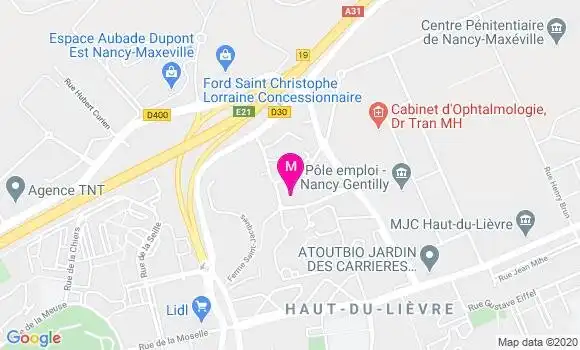 Localisation Dr Marc Nicolas