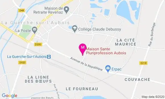 Localisation Dr Bernard Guillaume