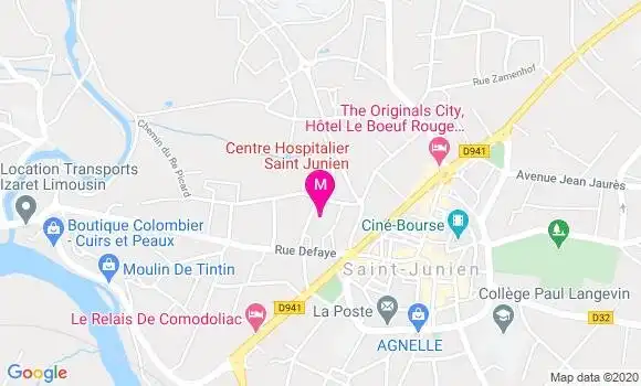 Localisation Dr Thibaud Rivaille