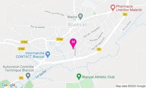 Localisation Dr Marion Joly