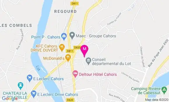 Localisation Dr Isabelle Dumont