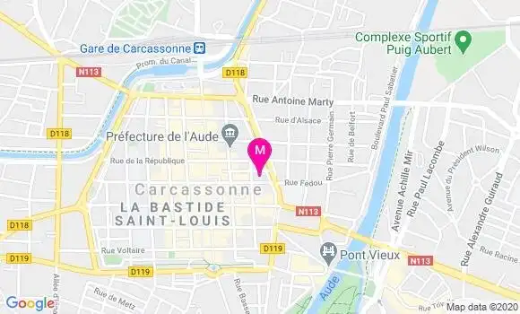 Localisation Dr Philippe Peyre