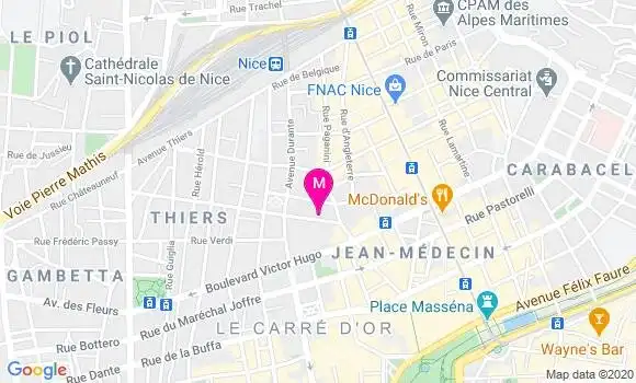 Localisation Dr Bernard Touret