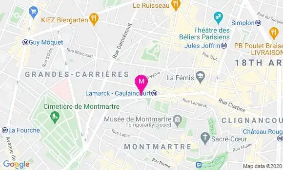 Localisation Dr Alain Allieta