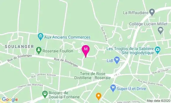 Localisation Dr Caroline Hervanne Guignon