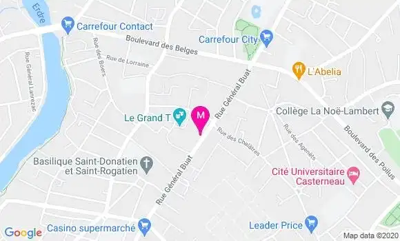 Localisation Dr Julie Peroz Froz