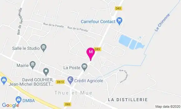 Localisation Dr Gregory Raucq