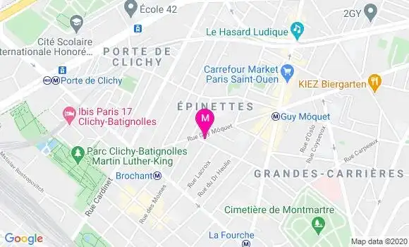 Localisation Dr Melia Marine Agbojan