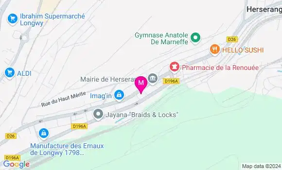Localisation Dr Julien Detammaecker