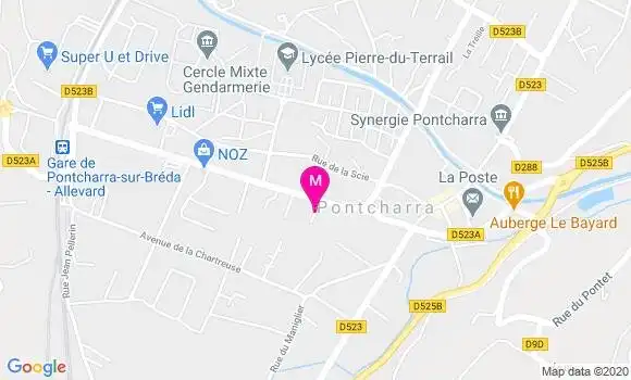 Localisation Dr Guillaume Chopart