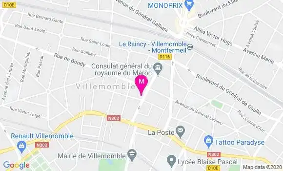 Localisation Dr Allan Lipsker