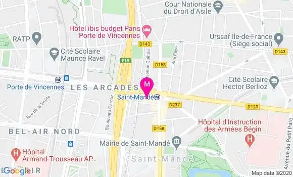 Localisation Dr Nelly Devemy