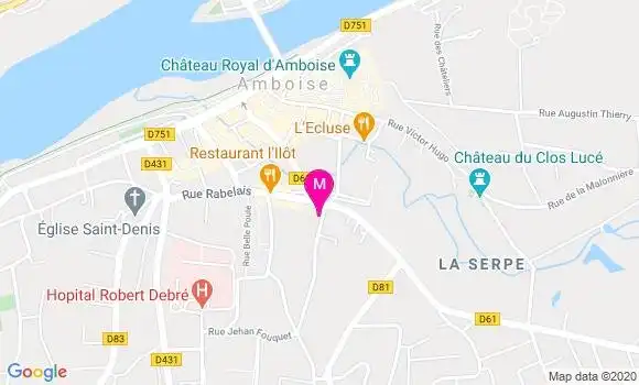 Localisation Dr Adelaide Dauvillier