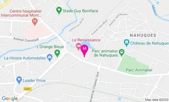 Localisation Dr Claire Millotte