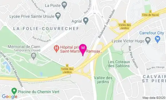Localisation Dr Louise Desnos