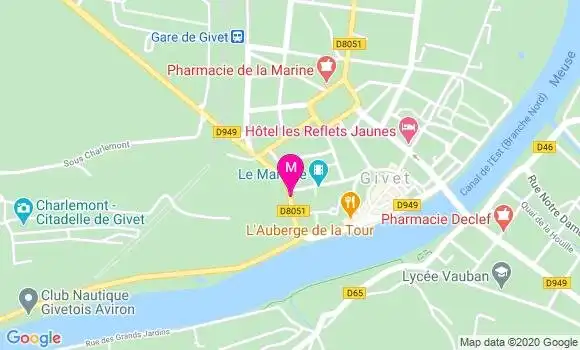 Localisation Dr Philippe Eucher