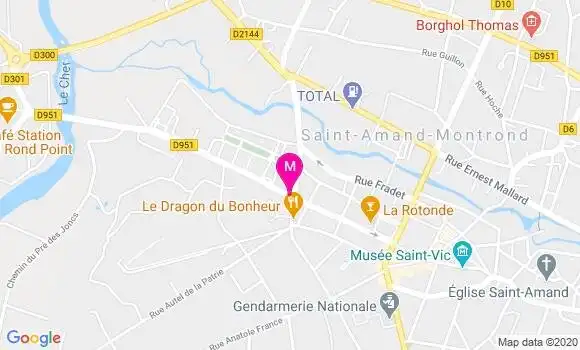 Localisation Dr Raffaele Pastore