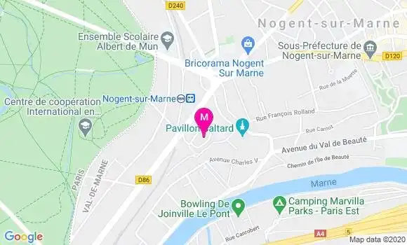Localisation Dr Severine Poupeney Bouchoucha