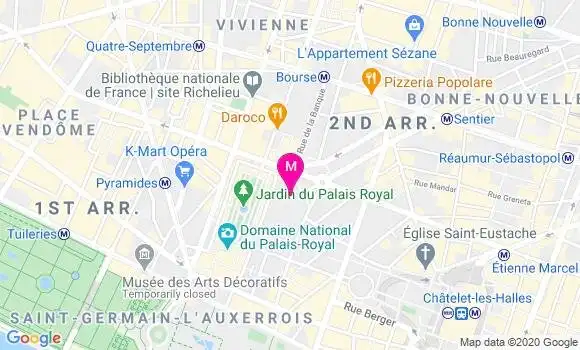 Localisation Dr Catherine Vincent
