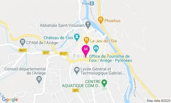 Localisation Dr Didier Durand