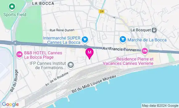 Localisation Dr Michel Biju Duval