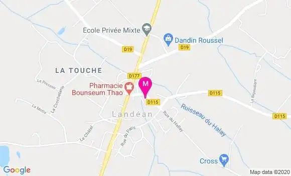 Localisation Dr Christian Boidot