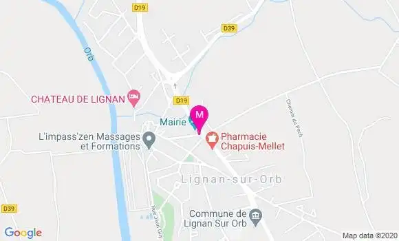 Localisation Dr Carine Bastide