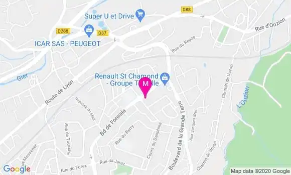 Localisation Dr Anne Laurence Caudie