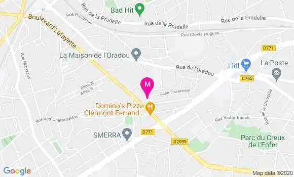 Localisation Dr Laurence Danchaud