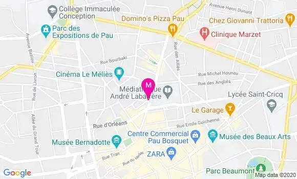 Localisation Dr Bernard Petriat