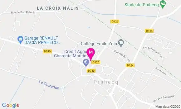 Localisation Dr Delphine Aussel
