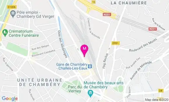 Localisation Dr Anne Brenot