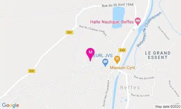 Localisation Dr Arnaud Billet