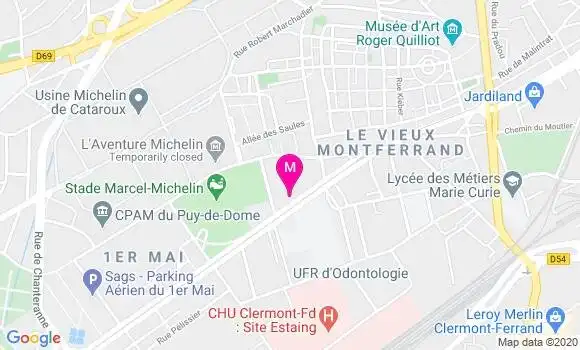 Localisation Dr Aurore Meyer