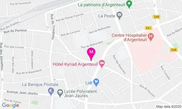 Localisation Dr Naima Merzouk