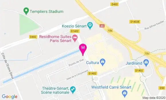 Localisation Dr Benjamin Assous