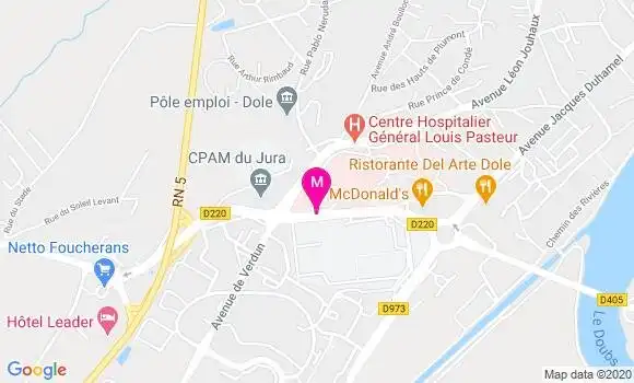 Localisation Dr Pierre Yves Genson