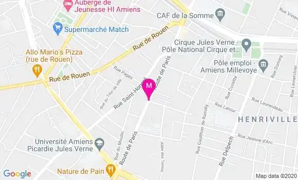 Localisation Dr Alexandre Tison