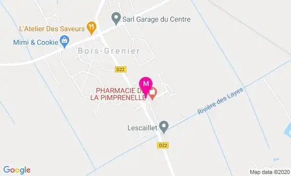 Localisation Dr Aude Lemeret