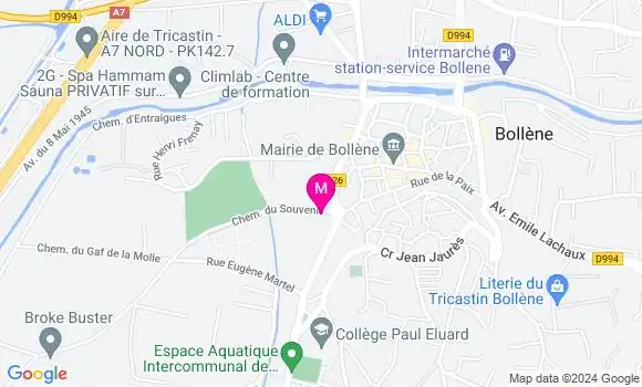 Localisation Dr Camille Vidrequin