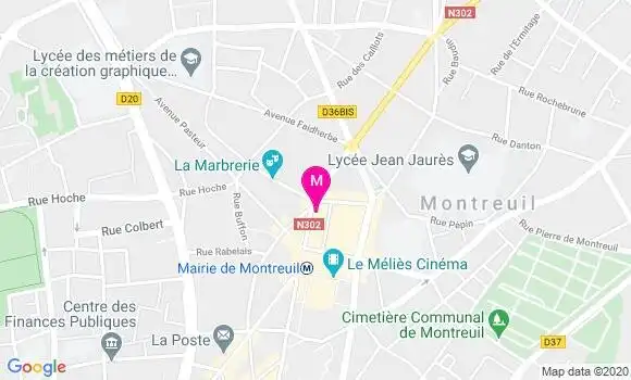 Localisation Dr Souhir Sethom