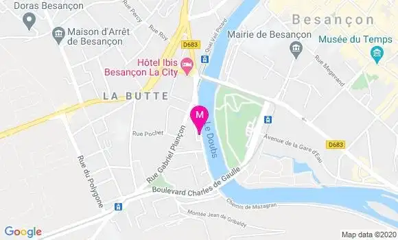 Localisation Dr Anne Laure Deman