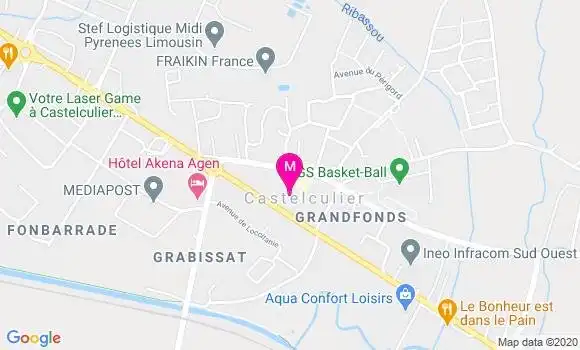 Localisation Dr Amadou Gueye