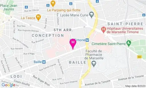 Localisation Dr Claire Destivelle
