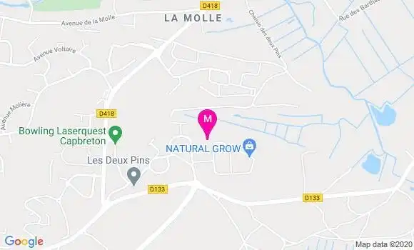 Localisation Dr Marc Ducros