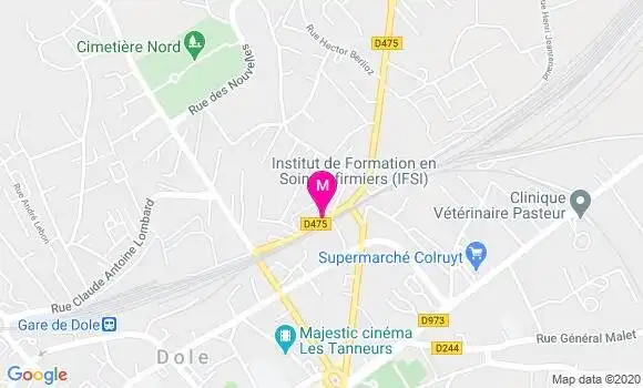 Localisation Dr Eric Actis
